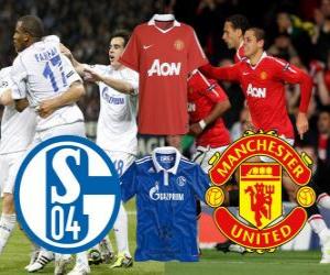 yapboz Şampiyonlar Ligi - UEFA Şampiyonlar Ligi yarı final 2010-11, FC Schalke 04 - Manchester United